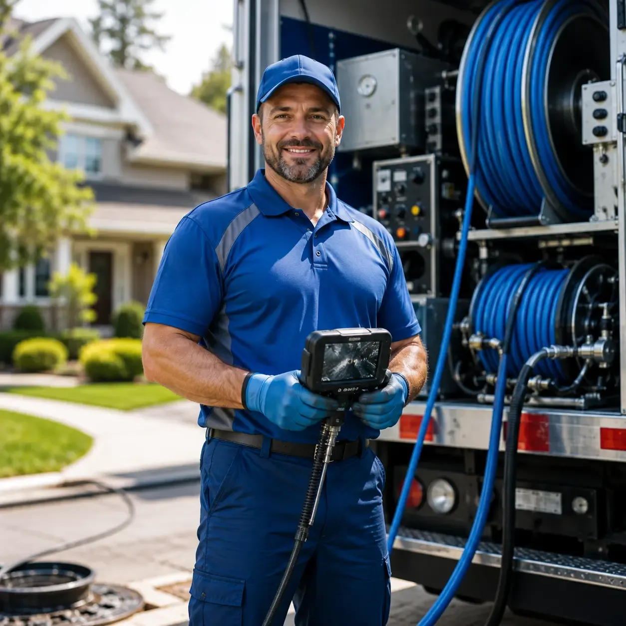 Local outdoor drain cleaning specialists in South Sterling, PA